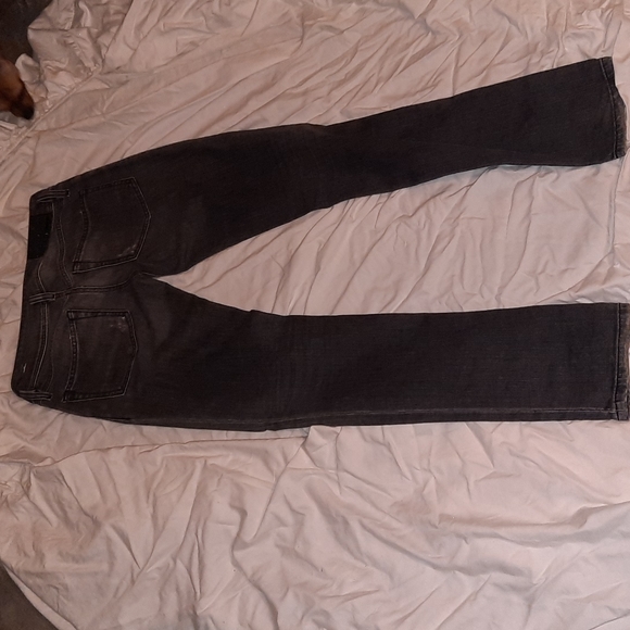 Diesel distressed denim jeans grey/black size 25 x 32 - Picture 5 of 7